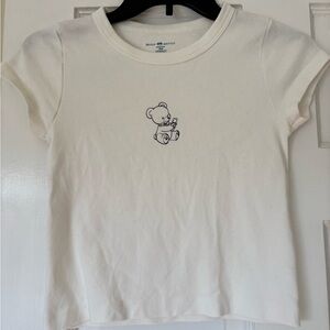 Brandy Melville Teddy Bear Tee